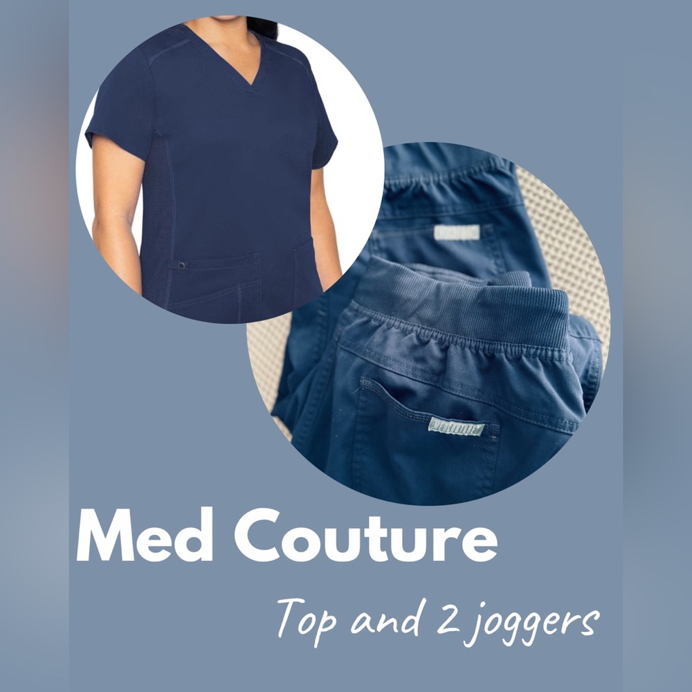 Med Couture Top (M) and 2 Jogger pants (MP) TOUCH style